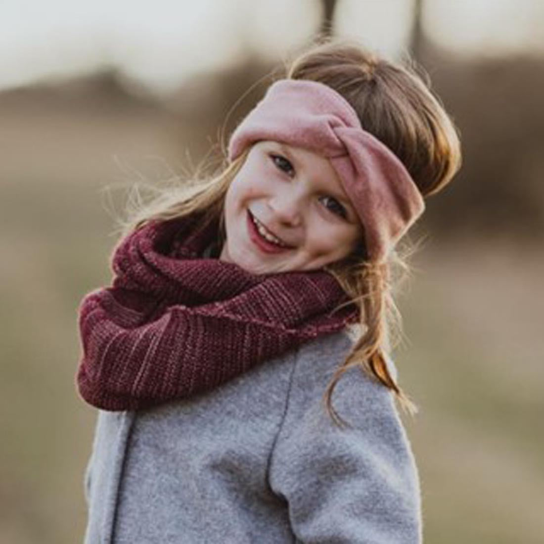 DISANA Organic Merino Wool Headband/Warmer for All Ages