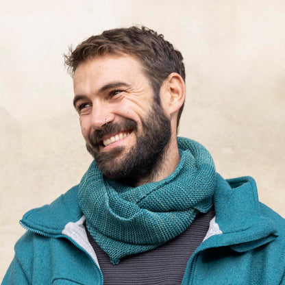 DISANA Loop Scarf in Organic Merino Wool for All Ages