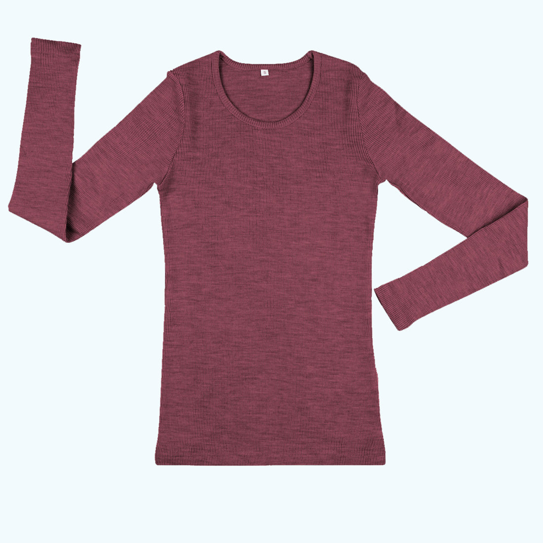 ManyMonths-MaM Womens Long Sleeve Shirt in Merino Wool – Danish Woolen  Delight