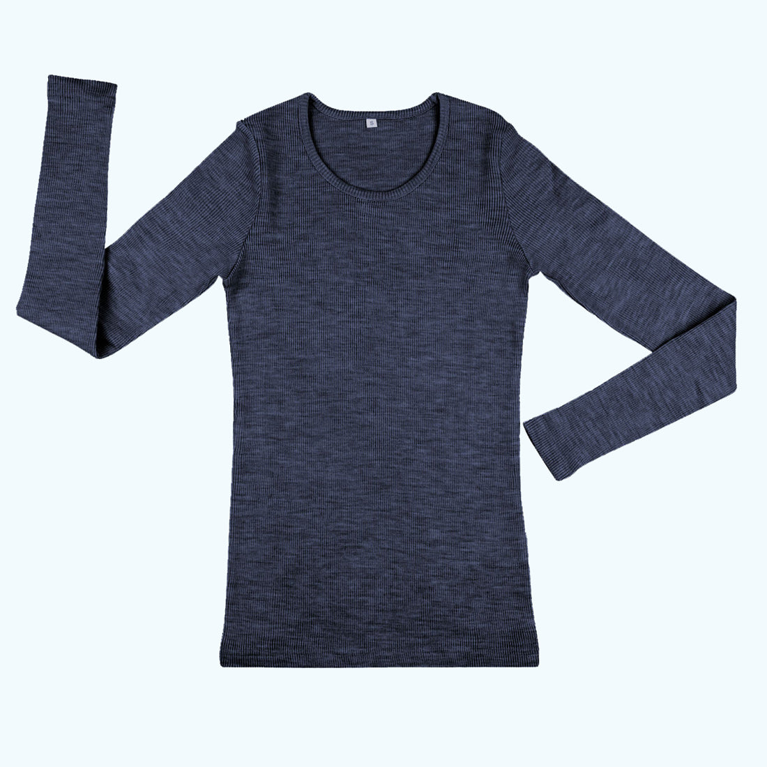 ManyMonths-MaM Womens Long Sleeve Shirt in Merino Wool – Danish Woolen  Delight