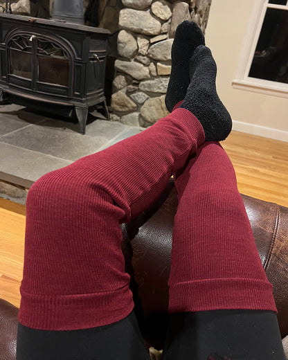 ManyMonths/MaM® Merino Wool Leg-Warmers for Teens and Adults
