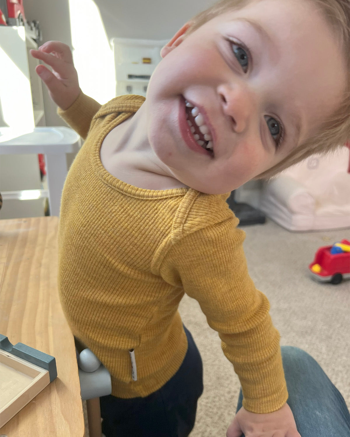 ManyMonths® Natural Woollies Body/Shirt Long Sleeve