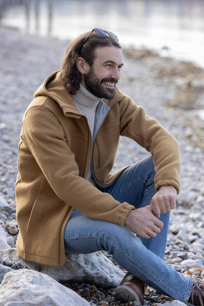DISANA Men's Boiled Wool Jacket