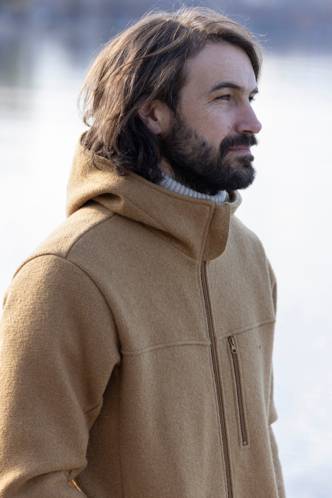 DISANA Men's Boiled Wool Jacket
