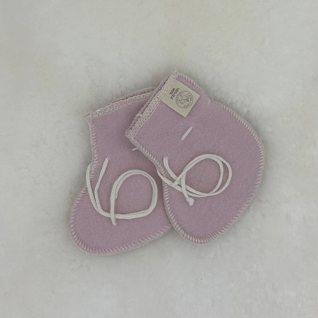 LANACare Baby Booties in Organic Merino Wool