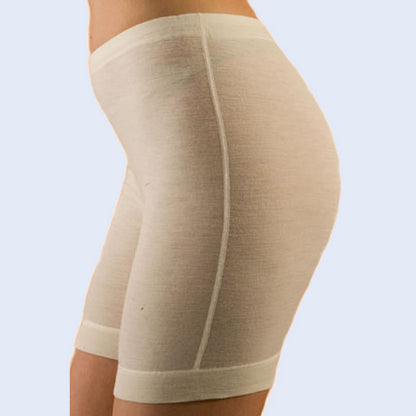 OUTLET HOCOSA Women's Organic Wool 1/4-Length Wool Underwear Pants