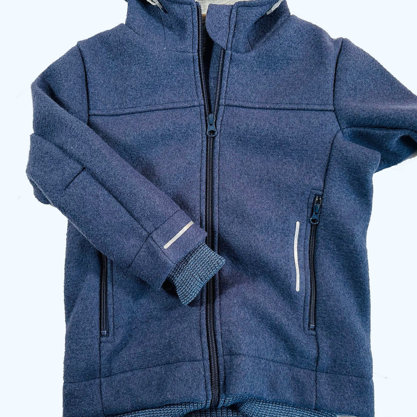Disana Boiled Wool Zip Jacket – Danish Woolen Delight