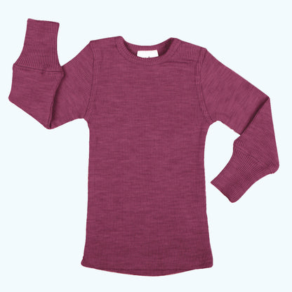 ManyMonths® Merino Wool Kids Long Sleeve Shirt 3-13 yr - NEW COLORS!
