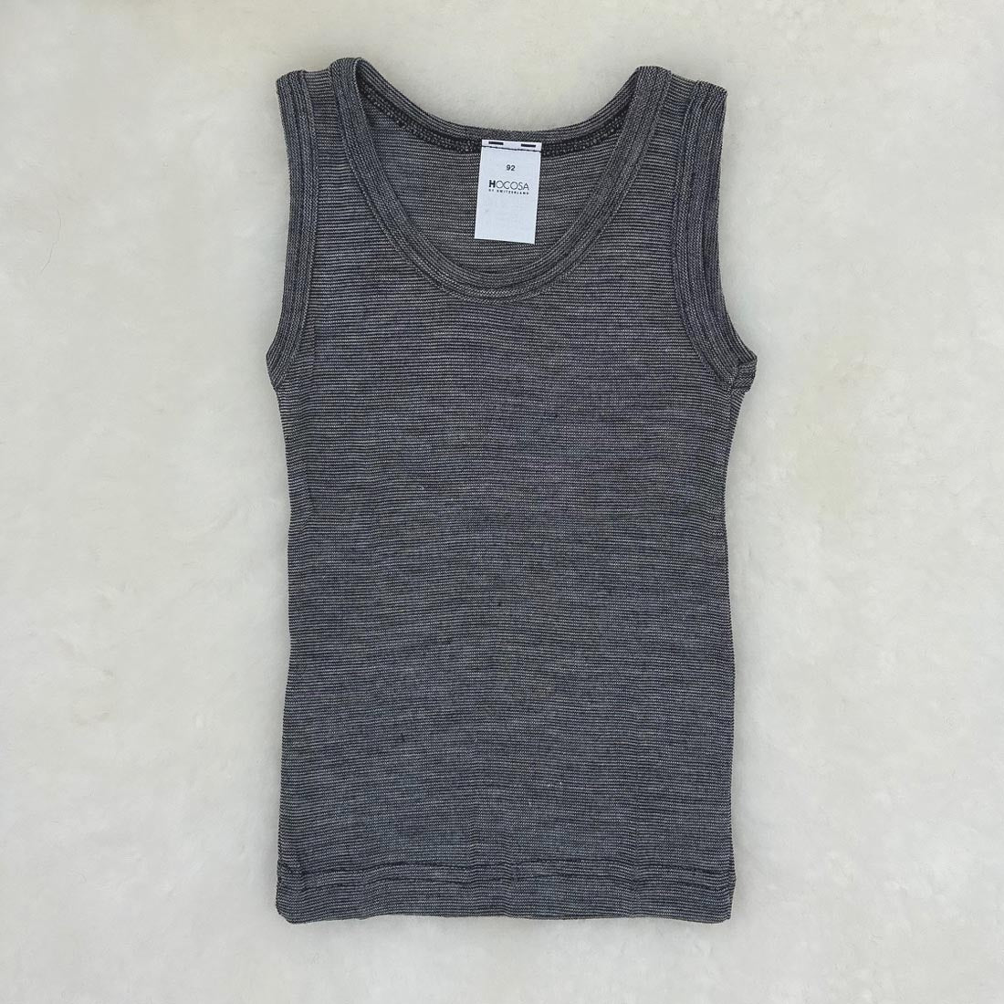 HOCOSA Kids' Organic Wool/Silk Sleeveless Undershirt