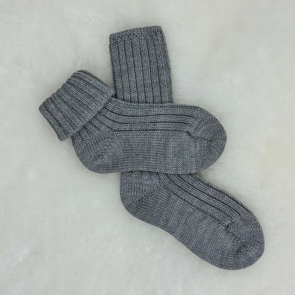 GRÖDO Kids Organic Wool Socks, Thick