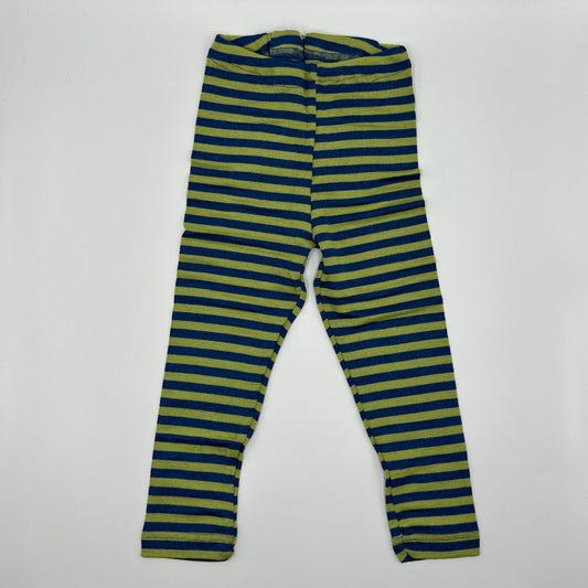 ENGEL Organic Wool/Silk Toddler Striped Leggings