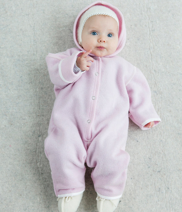 OUTLET LANACare Organic Merino Wool Overall with Hood