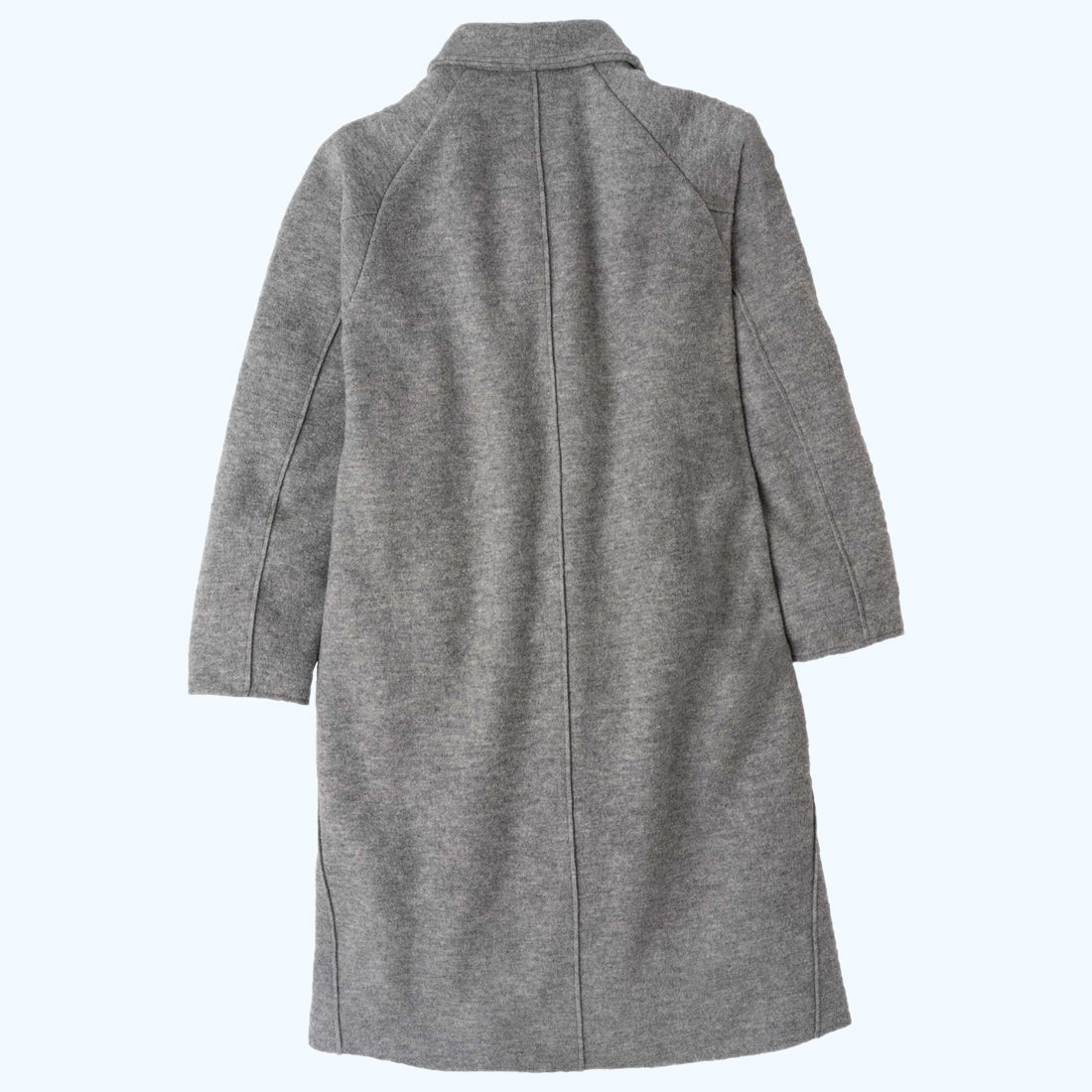 DISANA Women's Coat in Boiled Organic Merino Wool