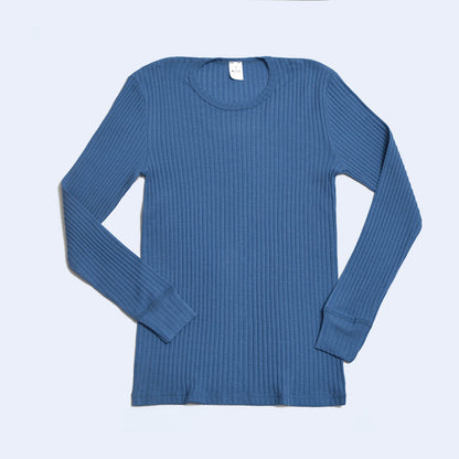 OUTLET HOCOSA "Sport" Organic Merino Wool/Silk Long-Sleeve Undershirt for Men or Women, Colors