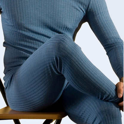 OUTLET HOCOSA "Sport" Organic Wool/Silk Long-Underwear Pants for Men or Women, Colors