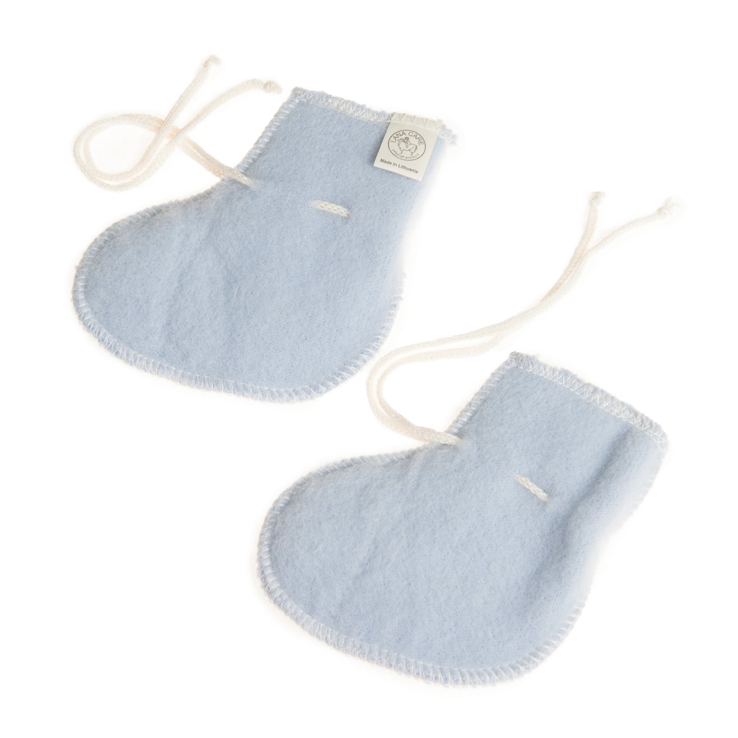 LANACare Baby Booties in Organic Merino Wool