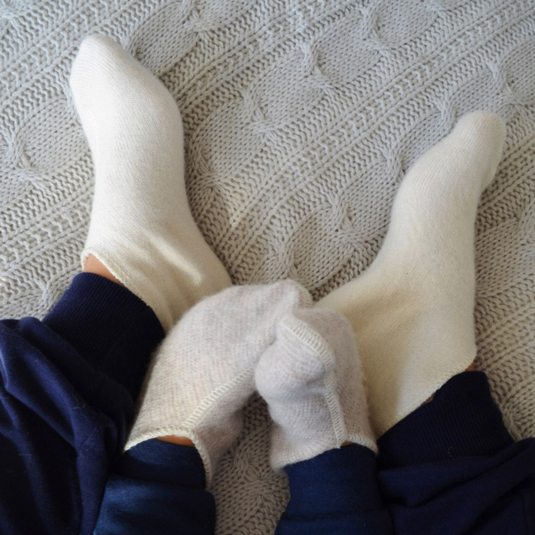 LANACare Footlets in Soft Organic Merino Wool