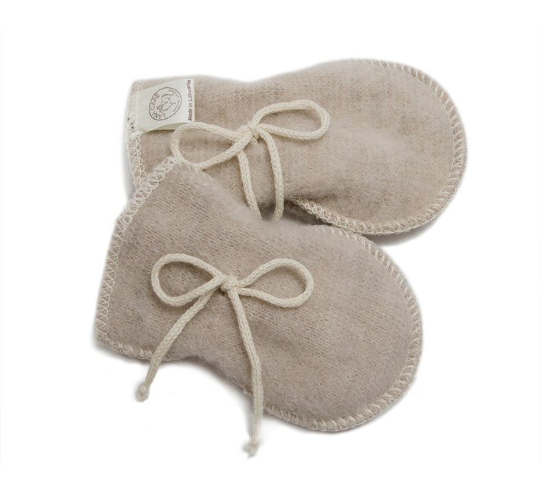 LANACare Preemie Mittens in Organic Merino Wool