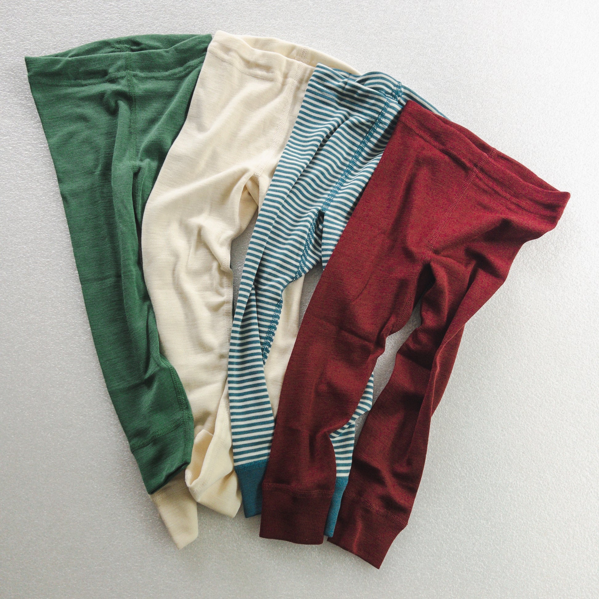 Under garment underwears for men, women and children in pure Merino Wooland  silk