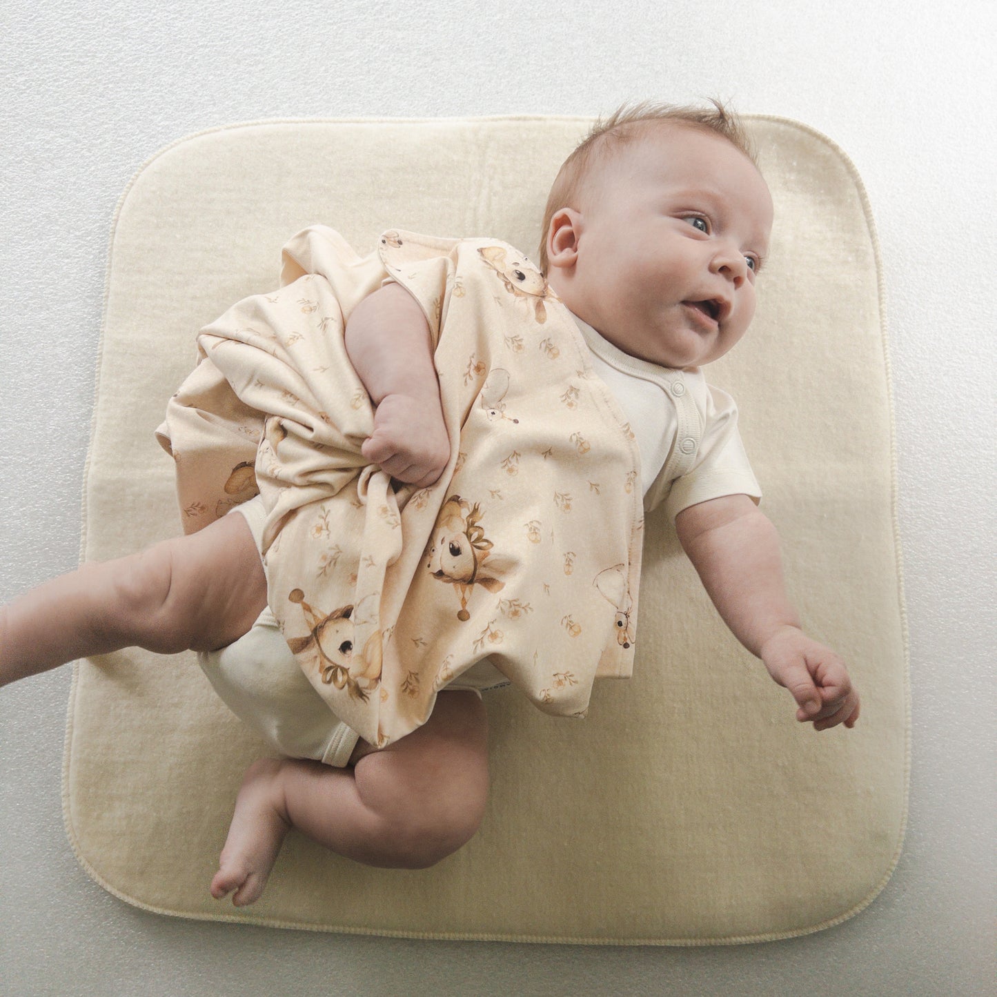 Geggamoja® MRS MIGHETTO "STELLA" Baby Blanket in Soft Bamboo