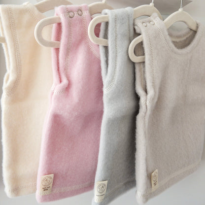 LANACare Baby/Toddler Vest in Organic Merino Wool - up to 9 mo.