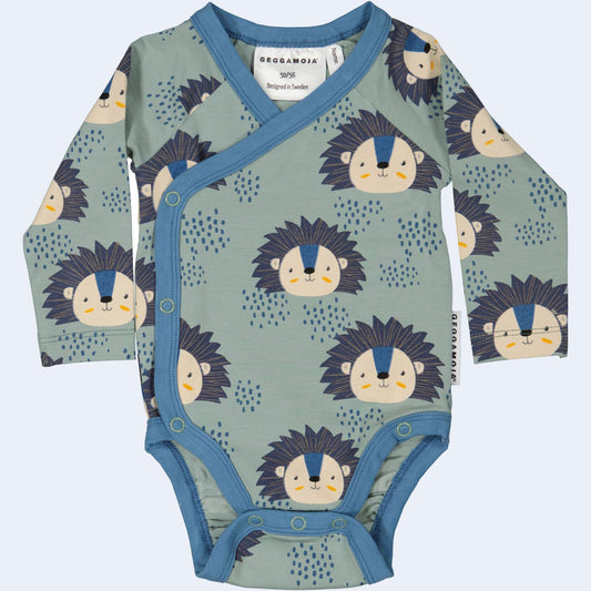 Geggamoja® Bamboo/Organic Cotton Body Shirt, Snap-Bottom