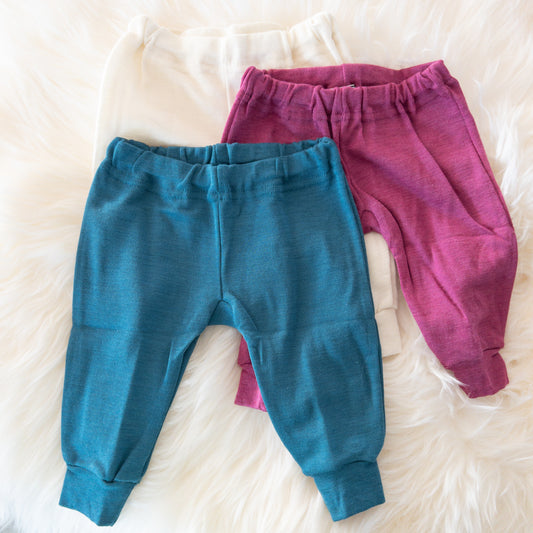 OUTLET HOCOSA Organic Wool/Silk Baby Pants