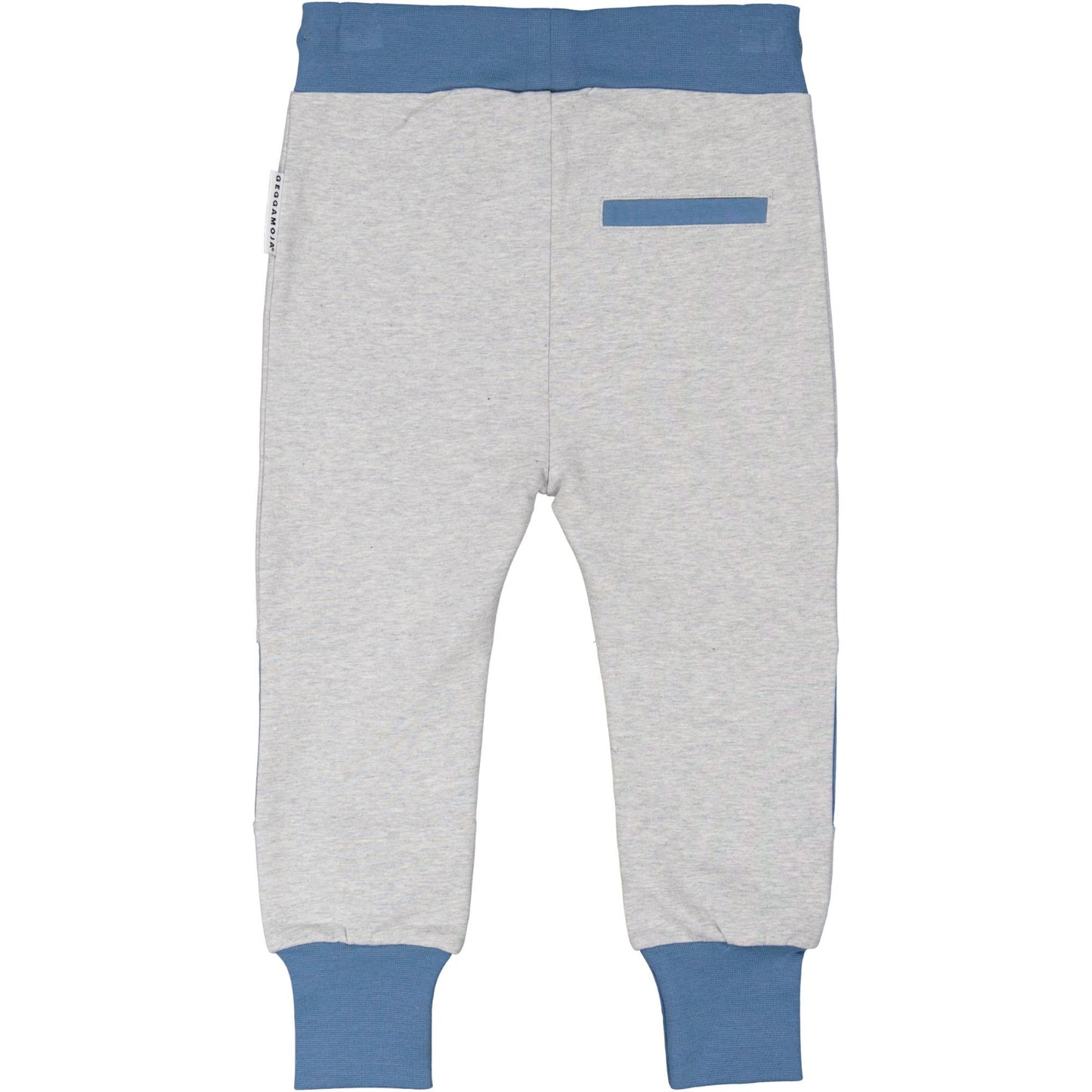 Geggamoja®Animal-Pocket Baby/Kid Pants in Organic Cotton - BLUE & GREY