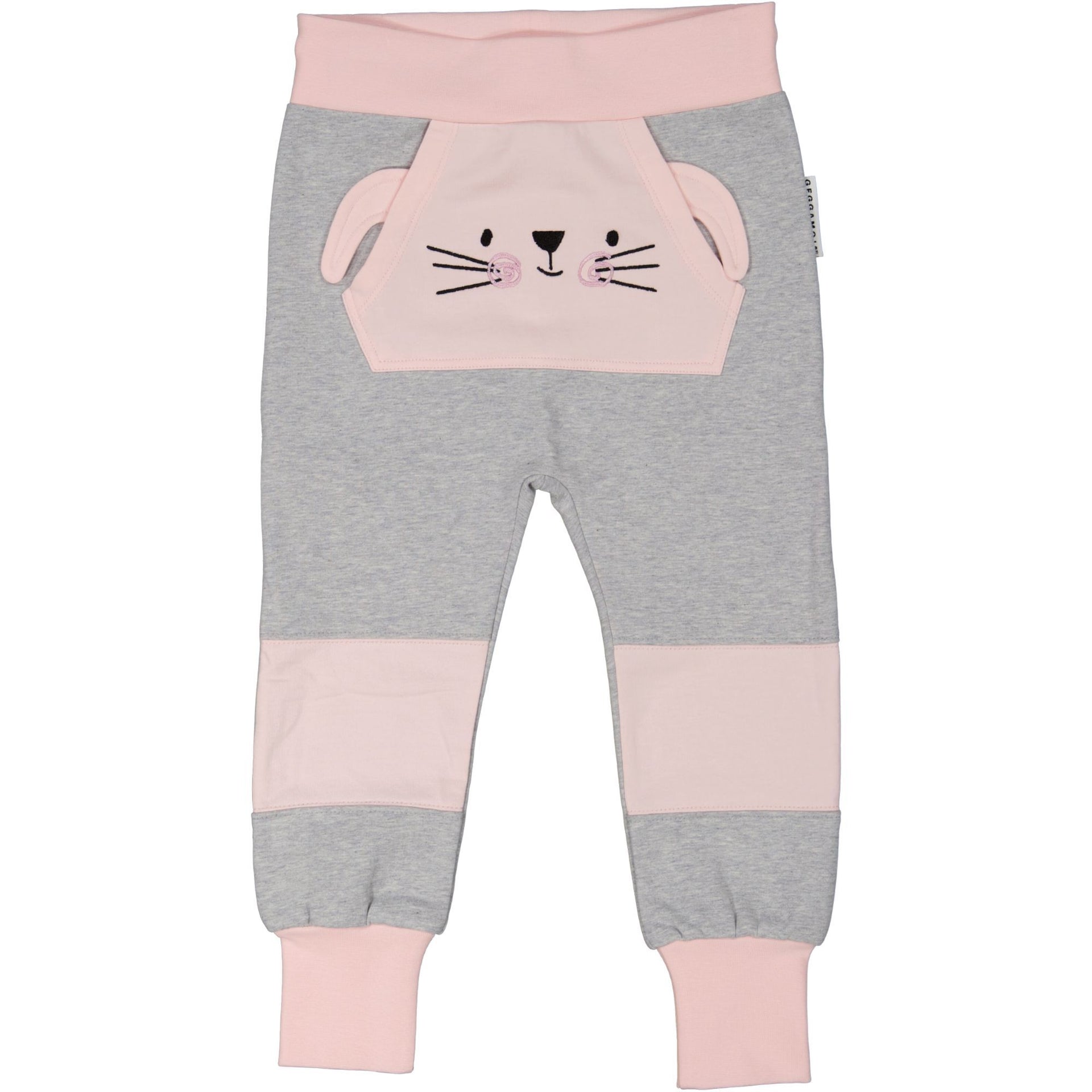 Geggamoja®Animal-Pocket Baby/Kid Pants in Organic Cotton, newborn - 4 yr