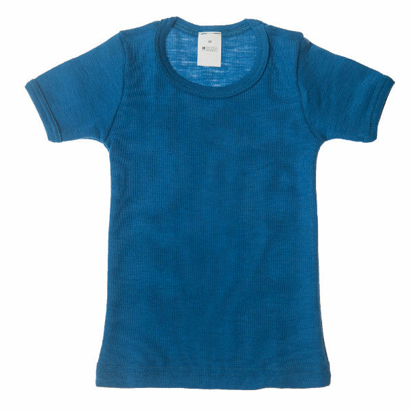 OUTLET Hocosa Kids' Organic Wool Undershirt with Short Sleeves
