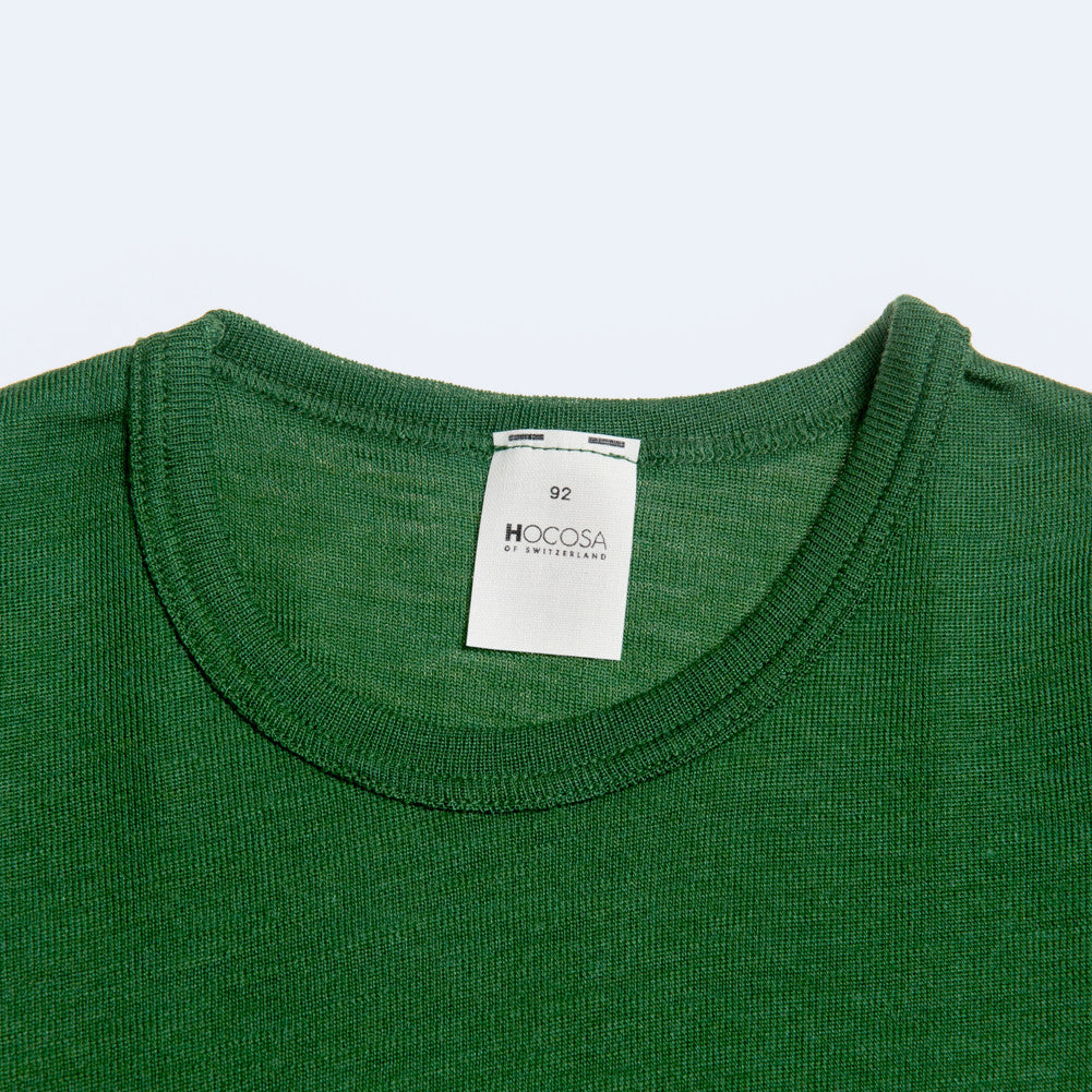 HOCOSA Kid's Organic Wool/Silk Underwear Shirt with Long Sleeves - VARIOUS COLORS