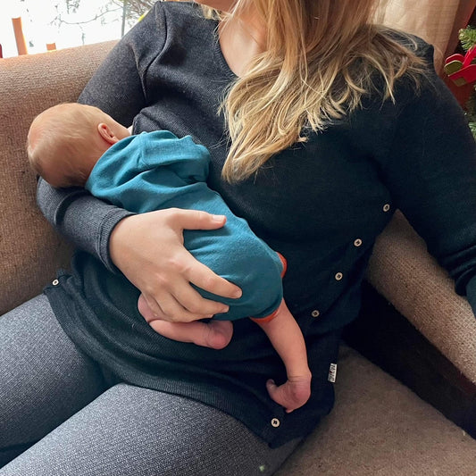 MaM® Natural Woollies Motherhood Sweater for Breastfeeding