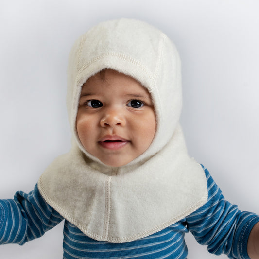 LANACare Nelson Hat - Baby (Balaclava) in Organic Merino Wool