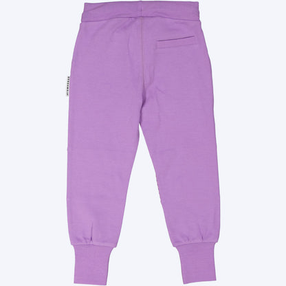 Geggamoja® Organic Cotton Baby/Kids Comfy Pants - LIGHT PURPLE
