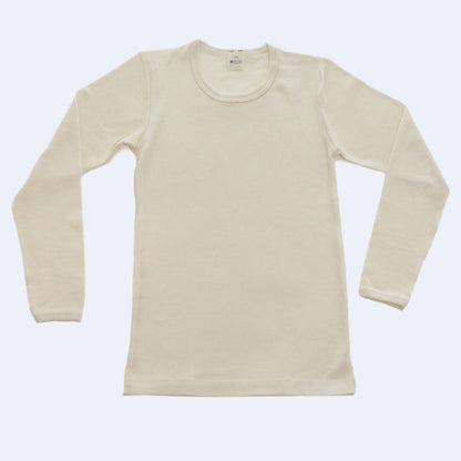 Living Crafts Kids' Organic Wool/ Silk Long Underwear Shirt