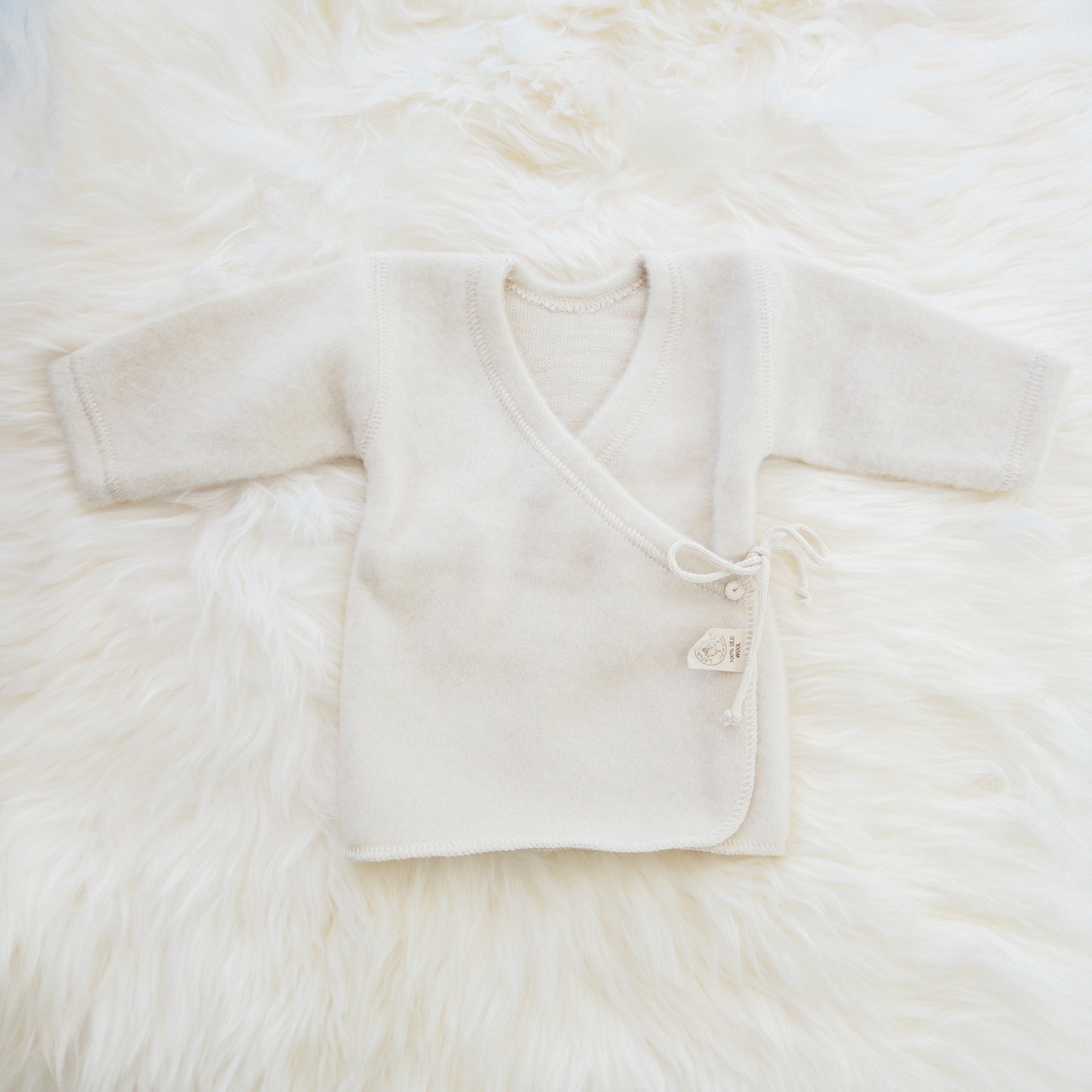 LANACare Baby Sweater in Organic Merino Wool