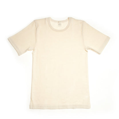 OUTLET Hocosa Short-Sleeve "Sport" Undershirt in Organic Wool/Silk  - For Men or Women