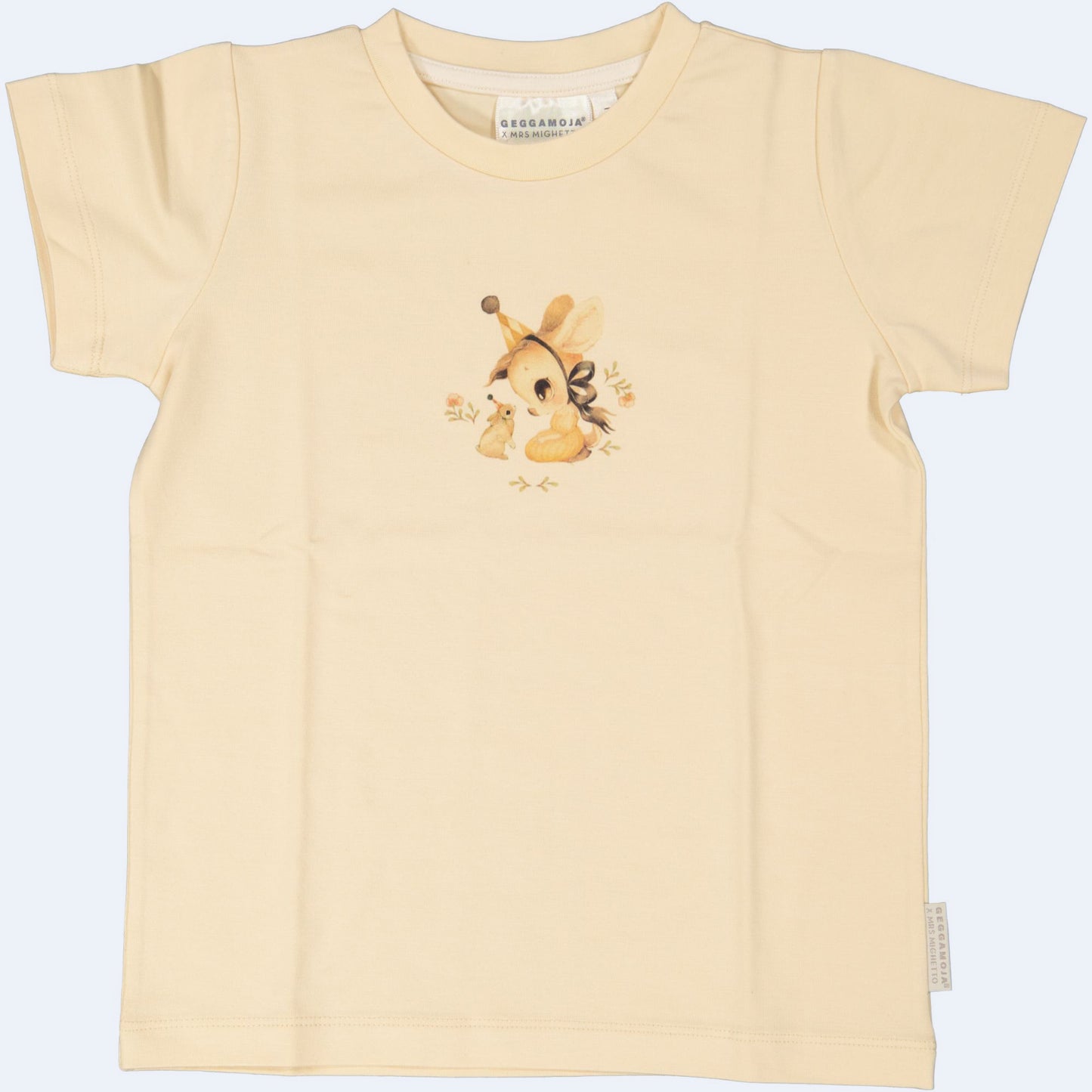 Geggamoja ® MRS MIGHETTO "STELLA" Kids T-Shirt in Soft Bamboo/Organic Cotton