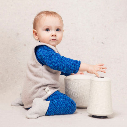 LANACare Baby/Toddler Vest in Organic Merino Wool - up to 6 mo.