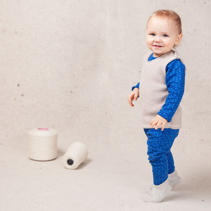 OUTLET LANACare Baby/Toddler Vest in Organic Merino Wool