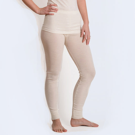 HOCOSA Women's Organic Cotton/Hemp Long-Underwear Pants