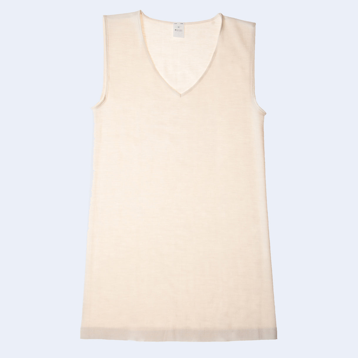 HOCOSA Women's Organic Wool/Silk Sleeveless Undershirt