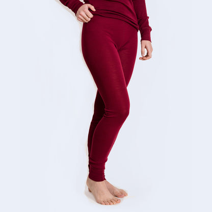 Women's Organic Wool Silk Underwear Longs | Cosilana 710411