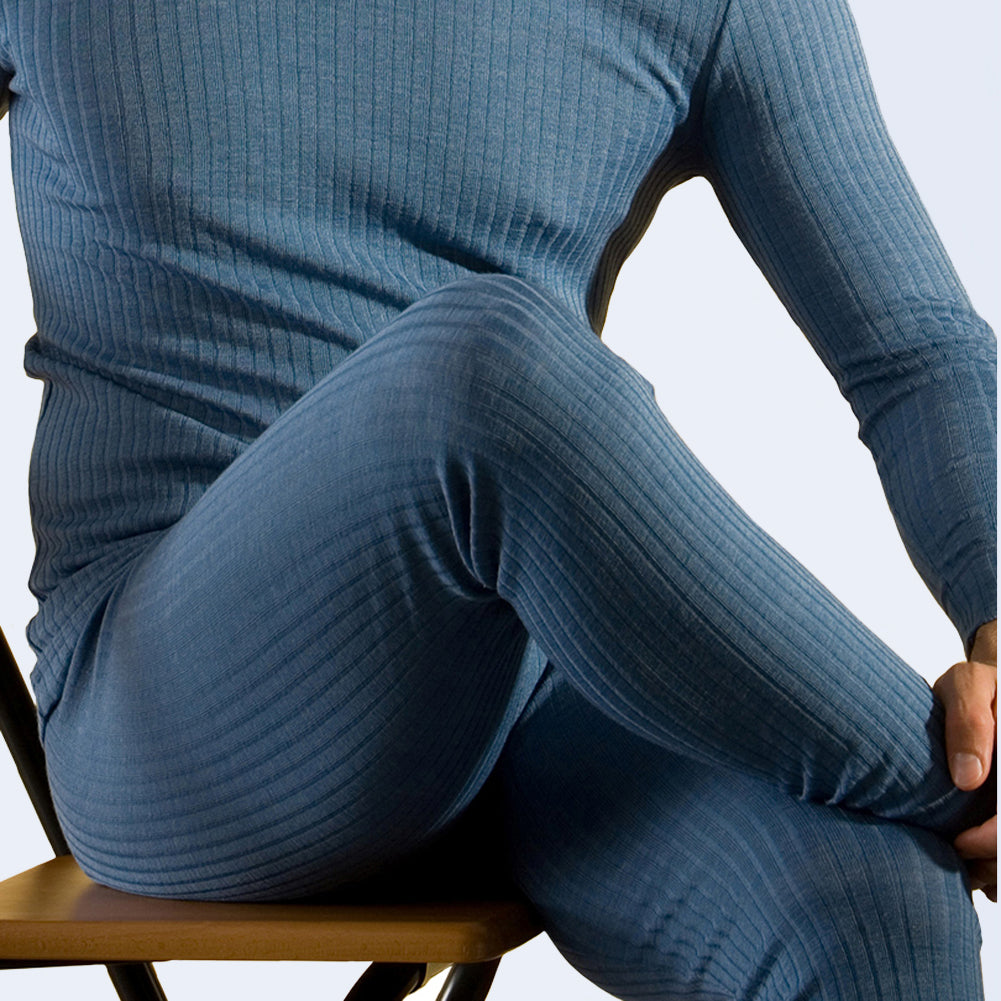 HOCOSA "Sport" Organic Wool/Silk Long-Underwear Pants for Men or Women, Colors