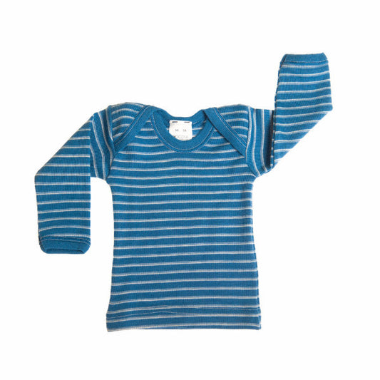 OUTLET Hocosa Baby Shirt, Long Sleeves, in Organic Wool