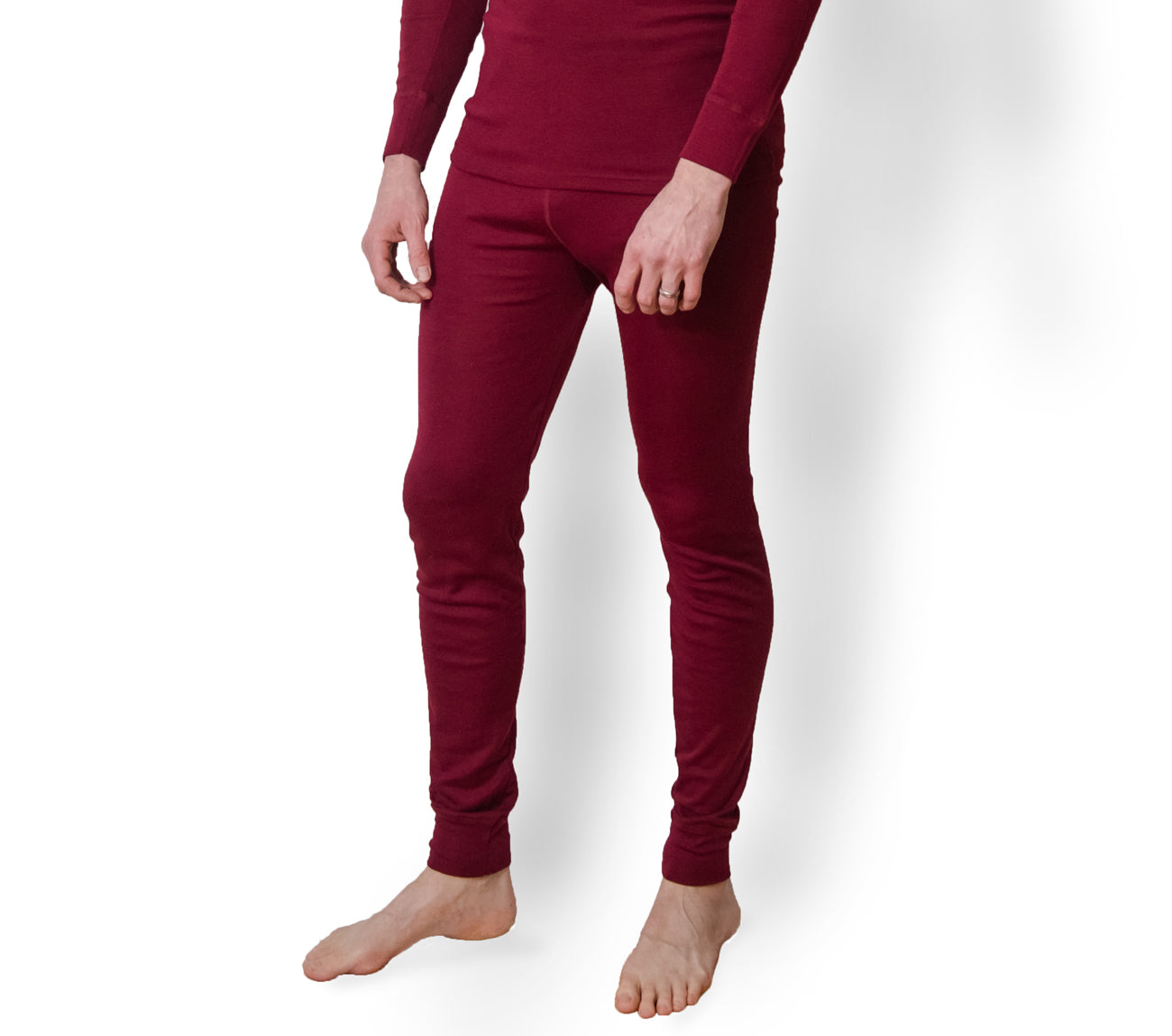 Organic Wool Silk Underwear Leggings for Women