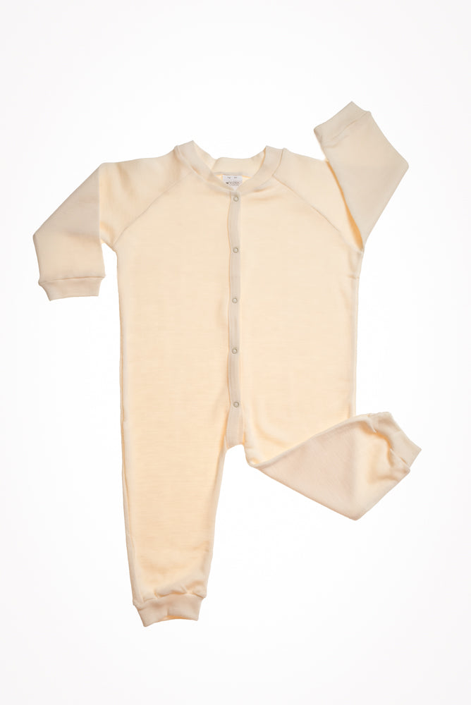 HOCOSA Organic Wool/Silk Baby Overall for Baby/Toddler