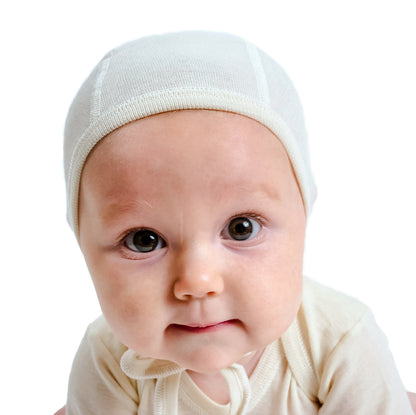 OUTLET Hocosa Organic Merino Wool/Silk Baby Cap