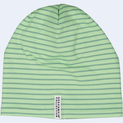 Geggamoja® Organic Cotton Cap Classic Scandinavian Stripes - VARIETY OF COLORS - Baby to Adult
