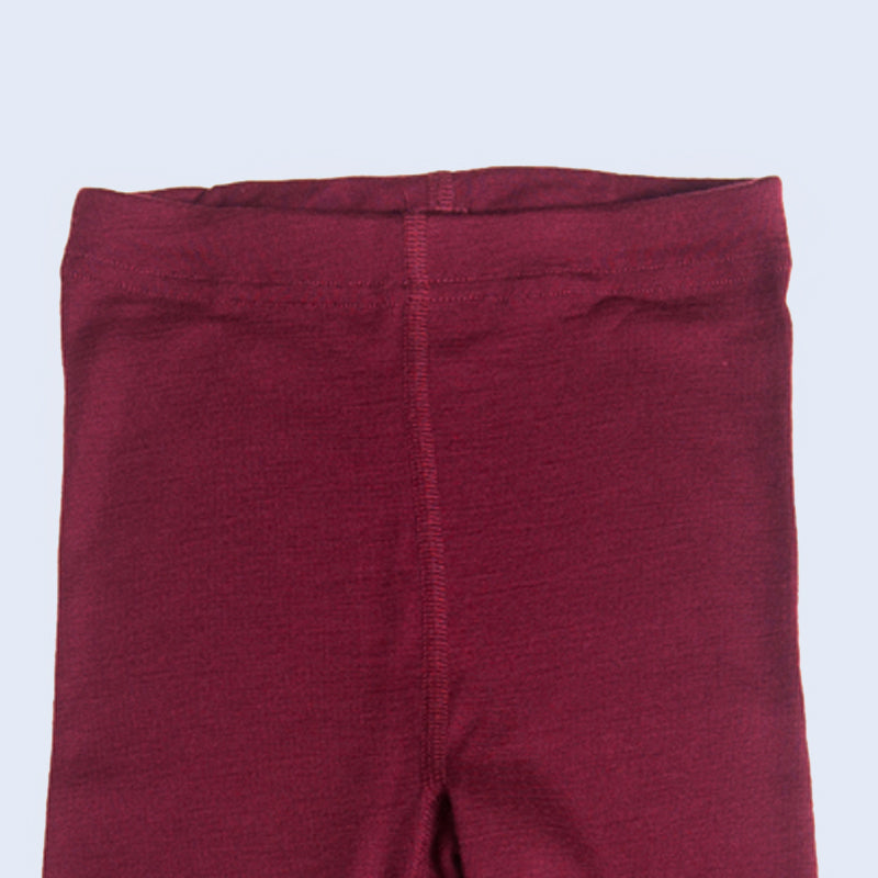 Hocosa Organic Wool/Silk Long-Underwear Pants, for Men and Women
